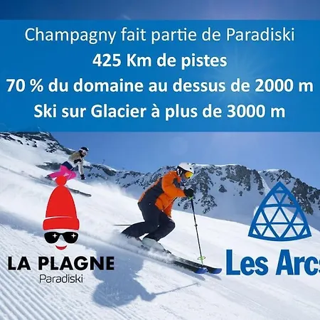 Paradiski - Flat With Mountain Views Apartment