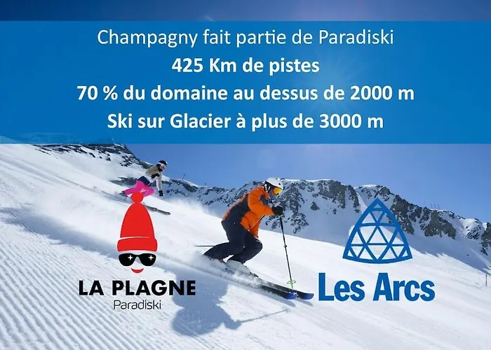 Paradiski - Flat With Mountain Views Appartement